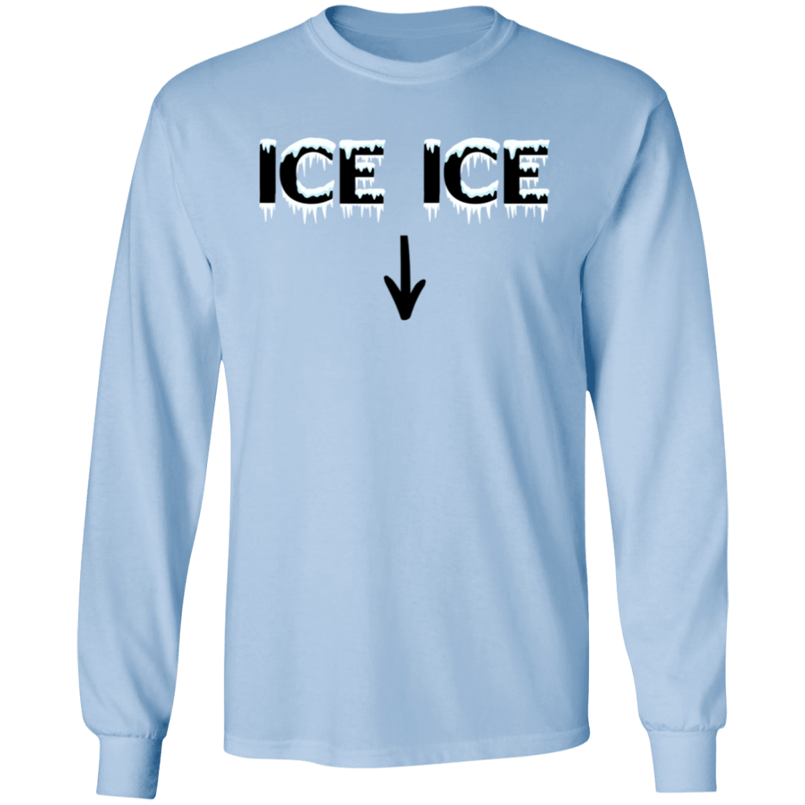 Ice Ice Pregnancy LS T-Shirt