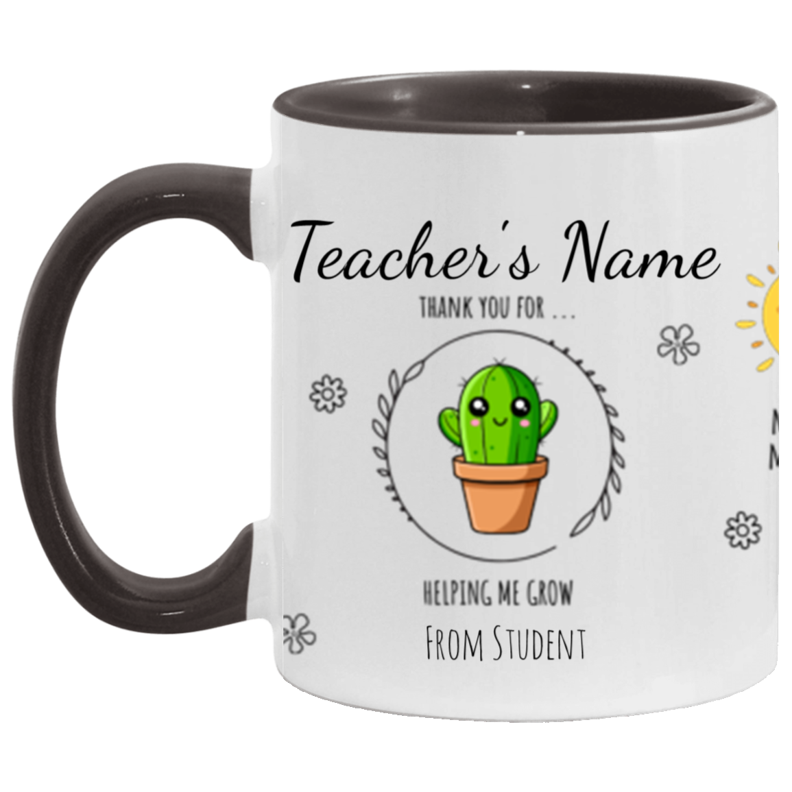 Personalized Teacher Thank You Gift | Mug