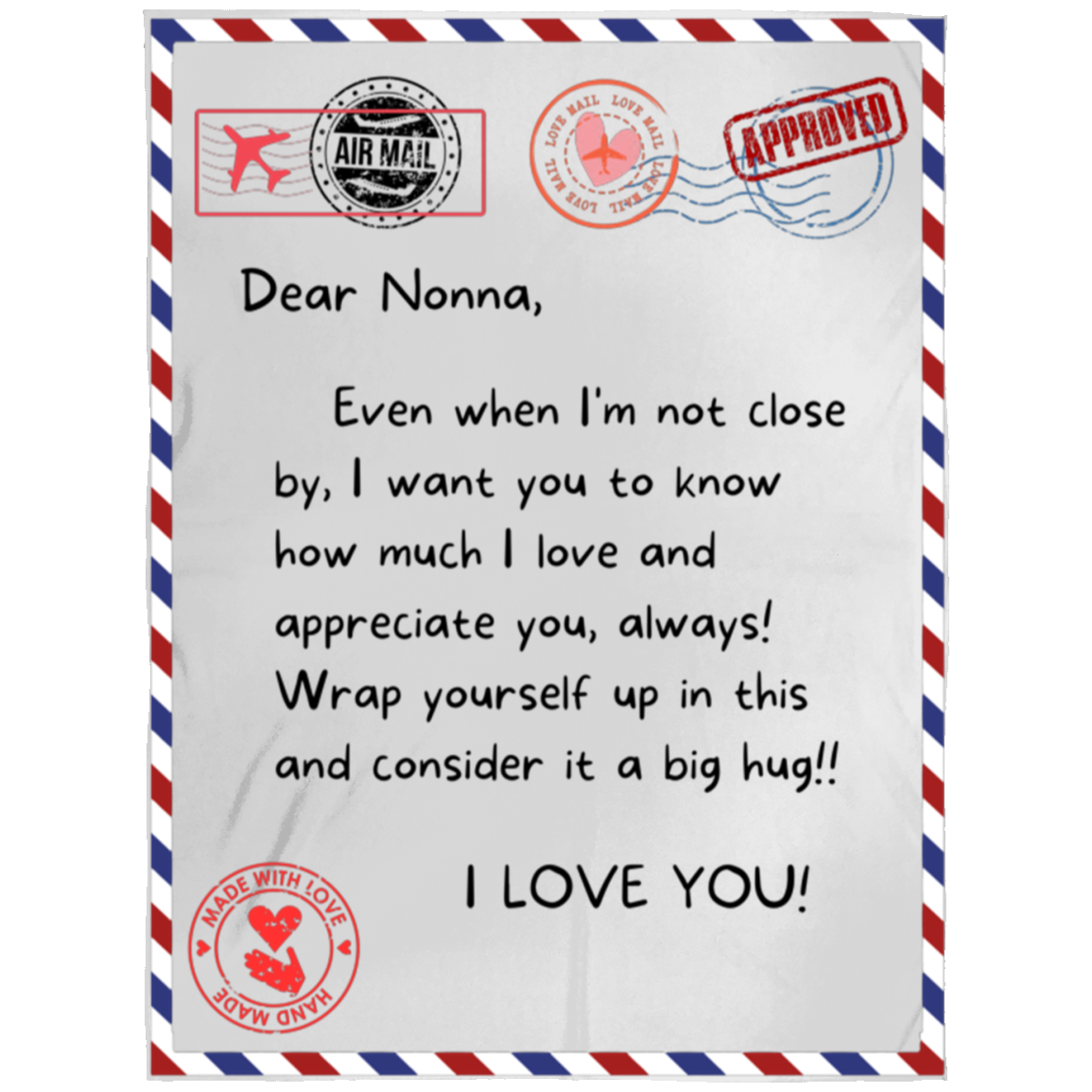 Dear Grandmother (Mail Blankets)