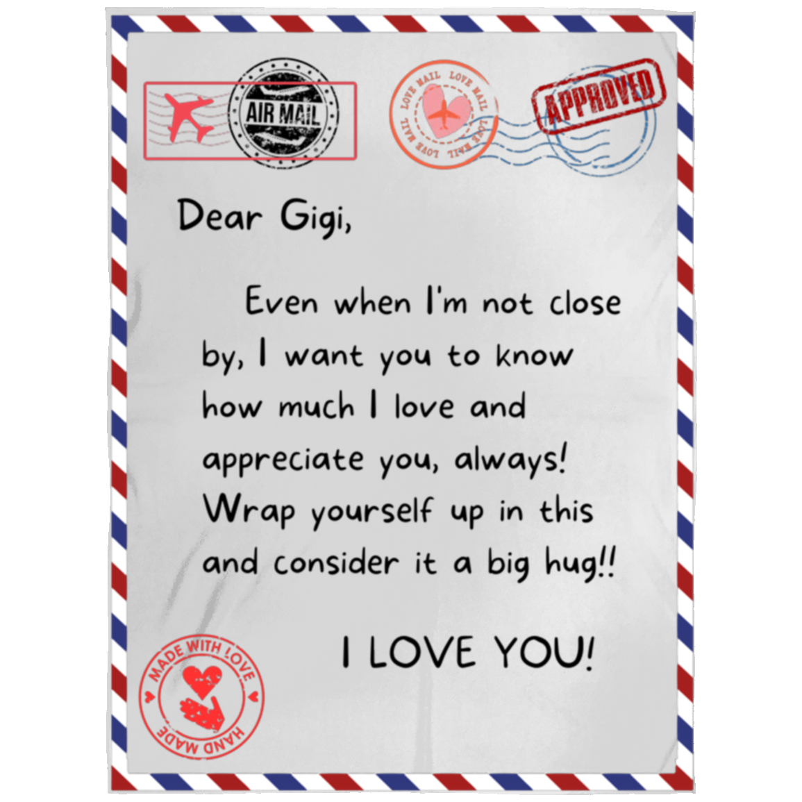 Dear Grandmother (Mail Blankets)