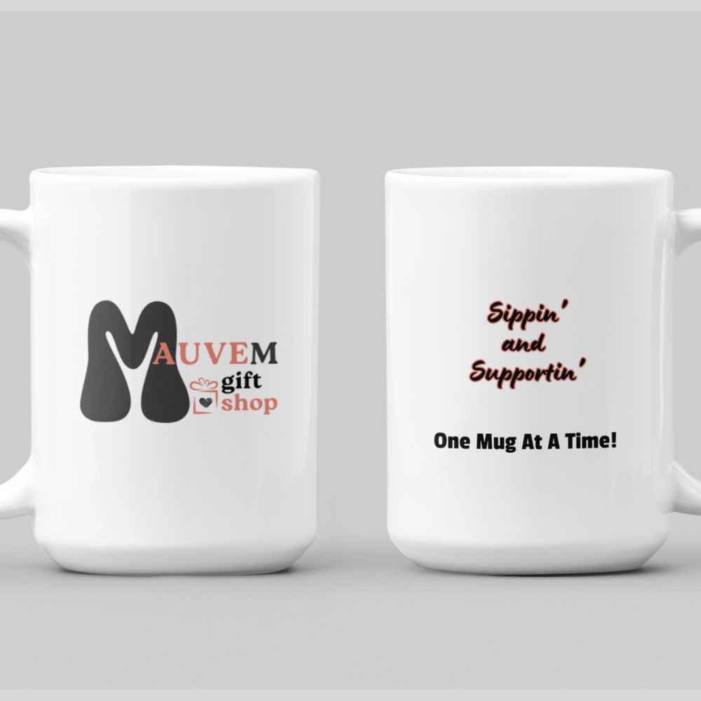 MauveM | Sip/Support Mug