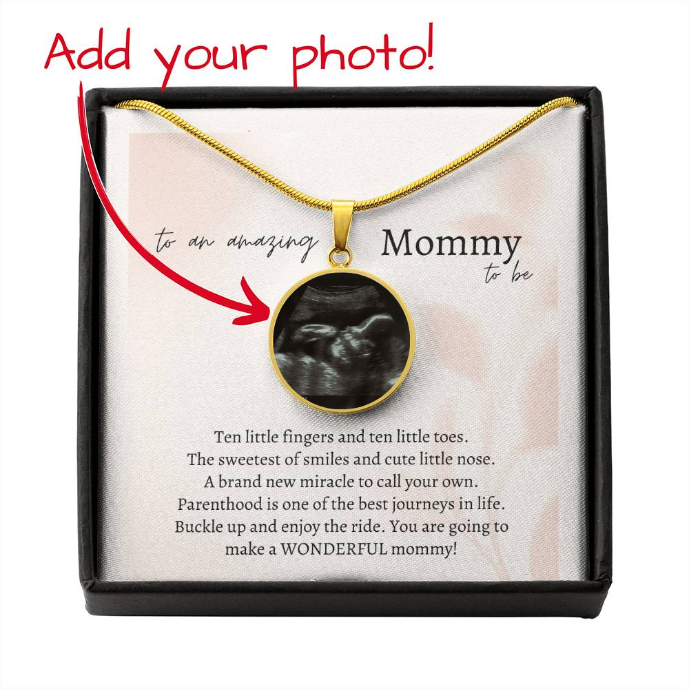 Mommy To Be | New Mom | First Time Mom Jewelry | Picture Pendant Necklace