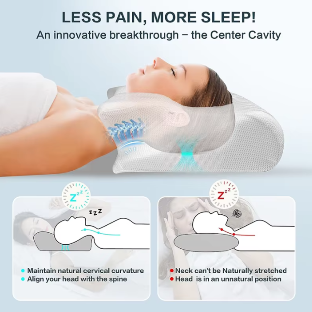 DreamEase Neck Support Pillow