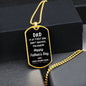 Dad | Second Born Dog Tag