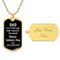 Dad | Second Born Dog Tag