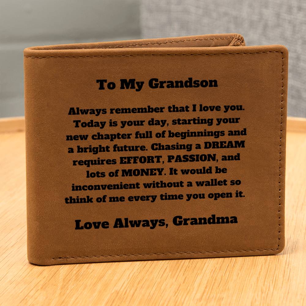 Today Is Your Day | Grandson (Wallet)