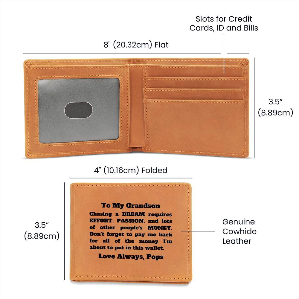 Chasing A Dream | Grandson (Wallet)
