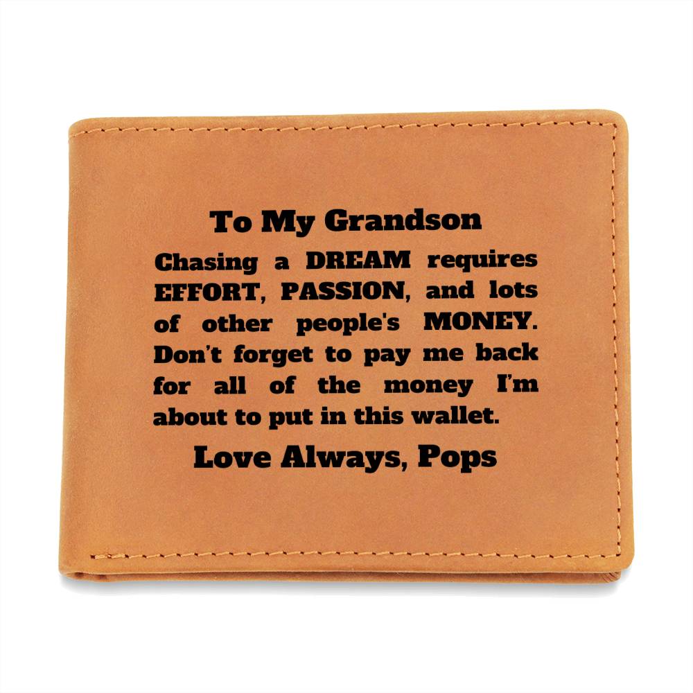 Chasing A Dream | Grandson (Wallet)