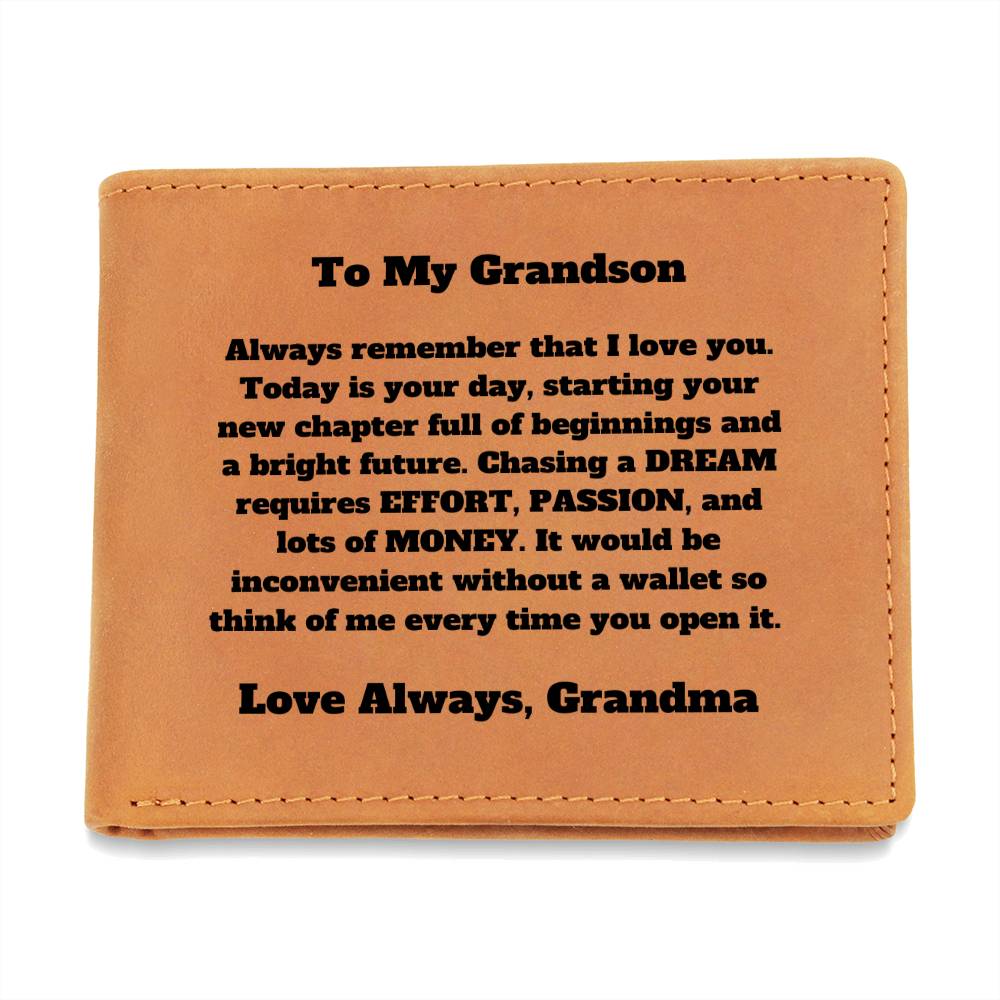 Today Is Your Day | Grandson (Wallet)