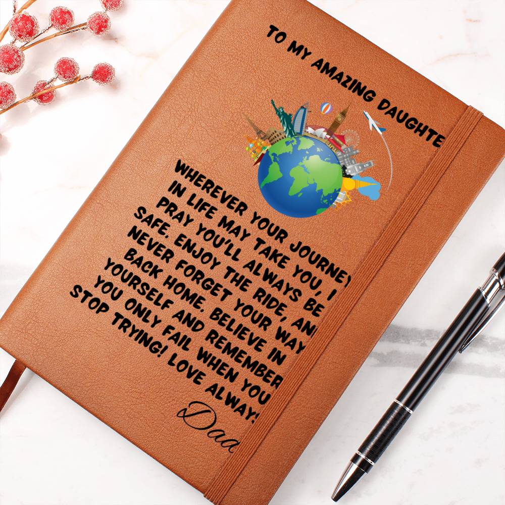 Amazing Daughter | From Dad (Blank Journal)