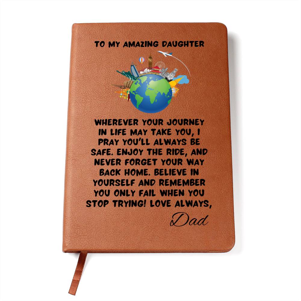 Amazing Daughter | From Dad (Blank Journal)