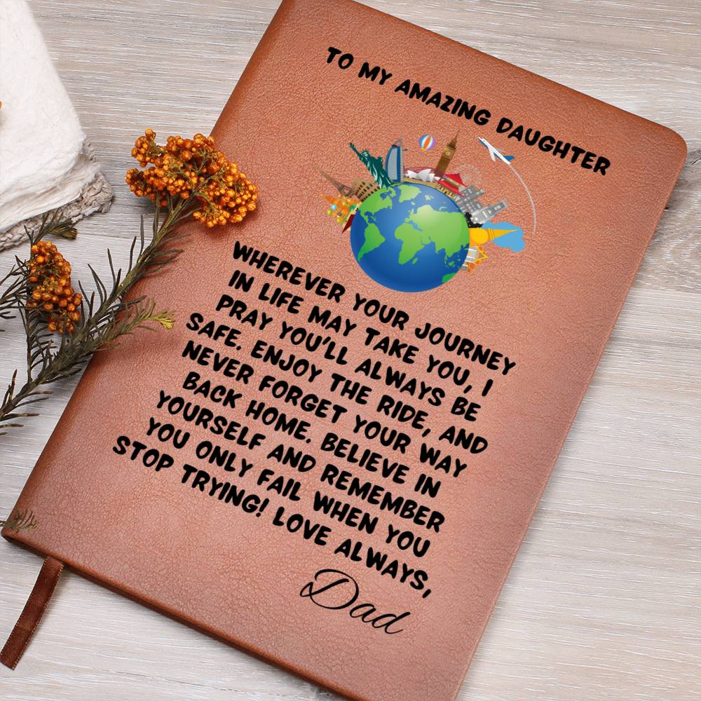 Amazing Daughter | From Dad (Blank Journal)