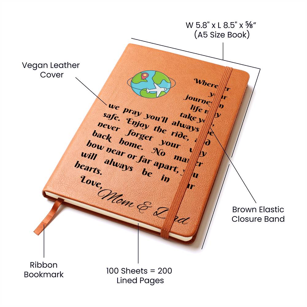 Your Journey In Life | Mom & Dad (Blank Journal)
