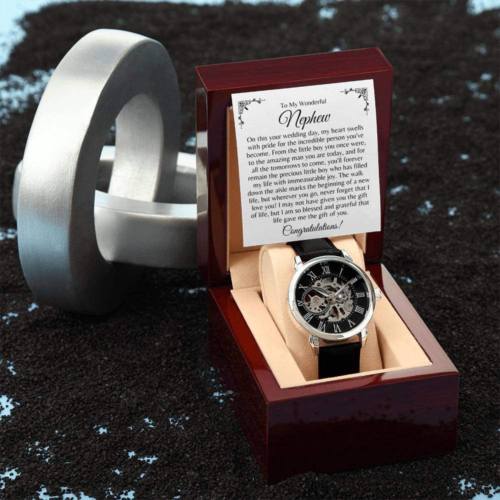 Nephew | Your Wedding Day (Openwork Watch)