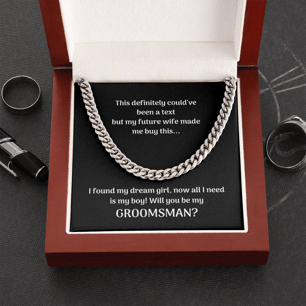 Groomsman | Cuban Link Chain