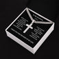 To My Soulmate | All That You Are (Personalized Cross Necklace)