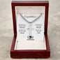 Behind You | Graduation Gift (Cuban Chain/Artisan Cross Necklace)