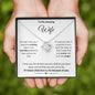 To My Amazing Wife | The Day I Met You (Love Knot Necklace)