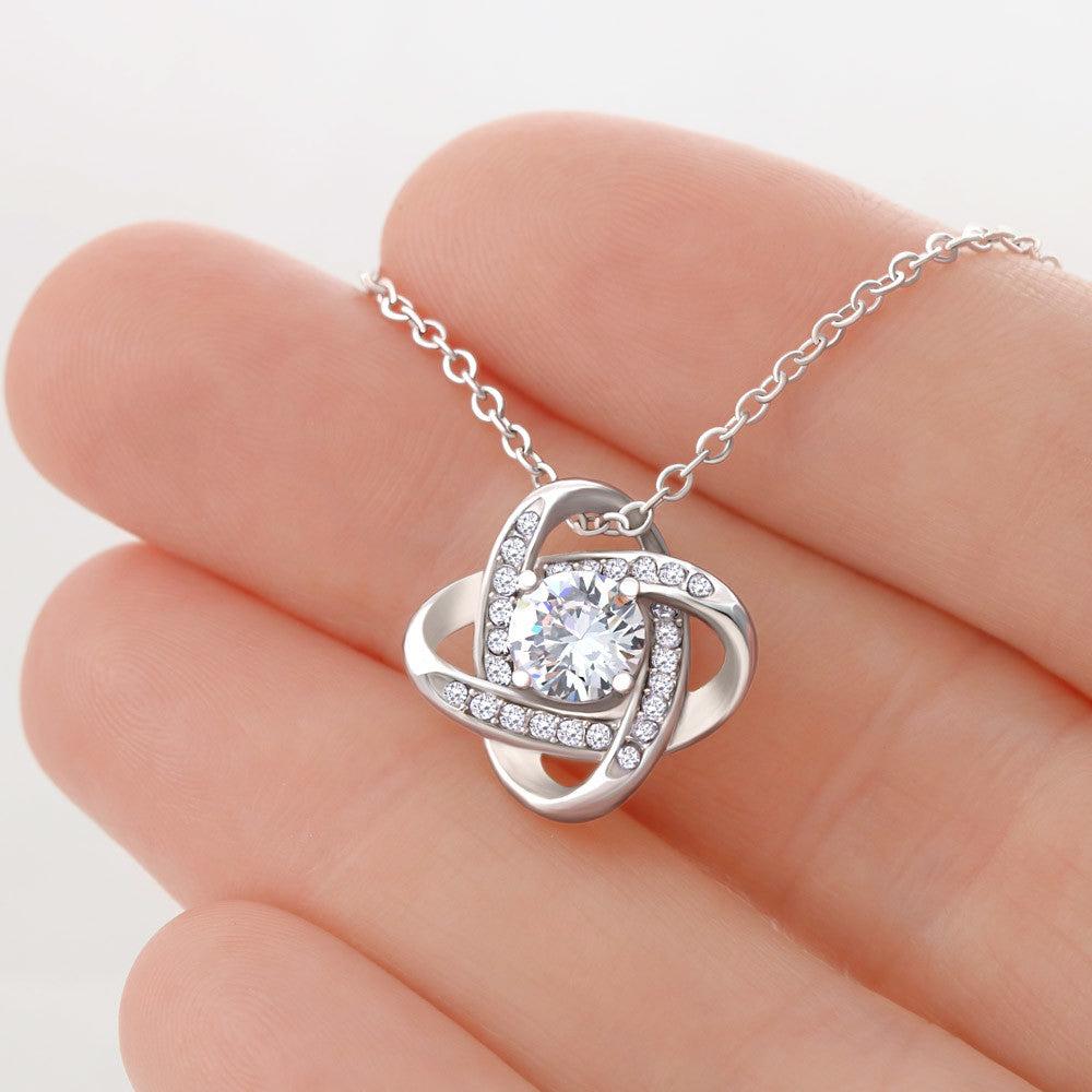 To My Amazing Niece | So Proud (Love Knot Necklace)