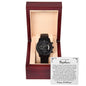 Nephew | Special Birthday (Black Chronograph Watch)