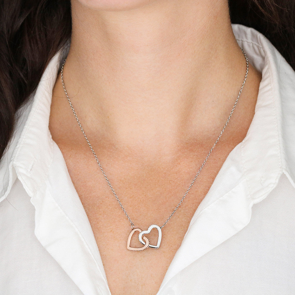 Interlocking Hearts Necklace (Necklace Only)