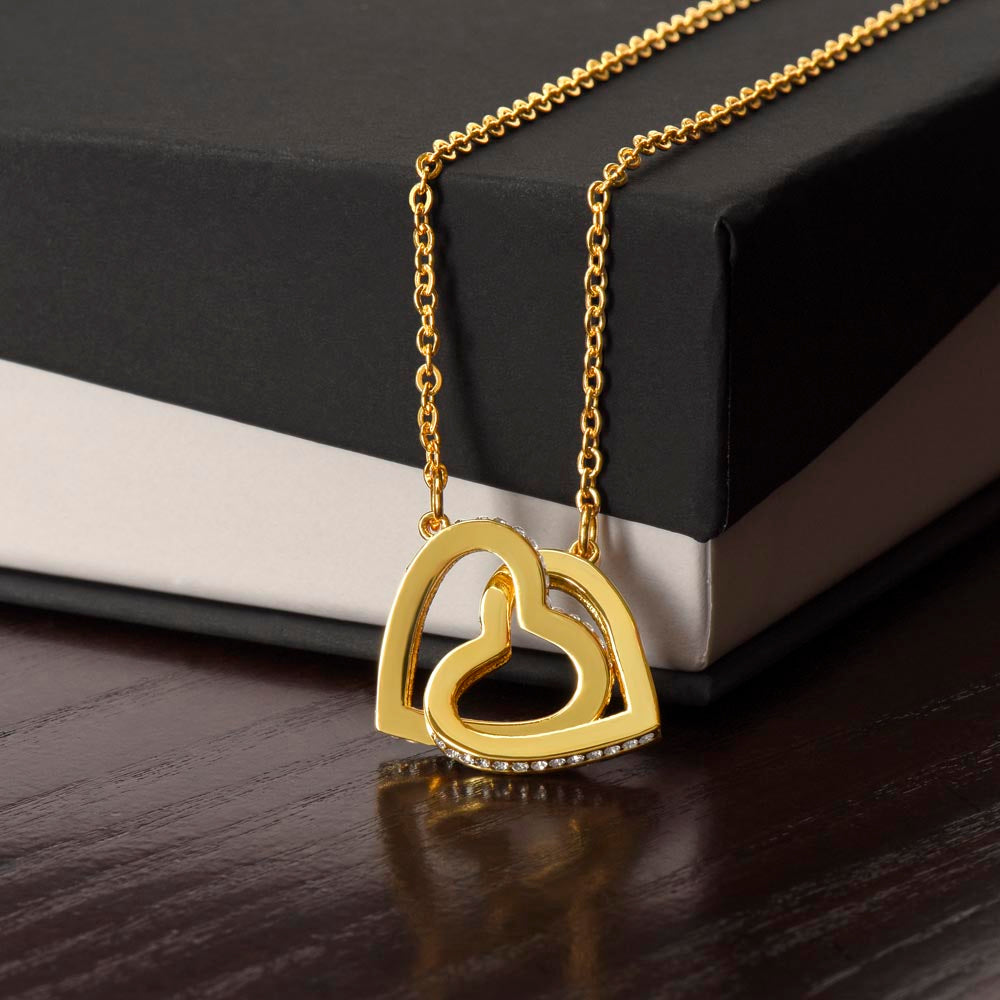 Interlocking Hearts Necklace (Necklace Only)