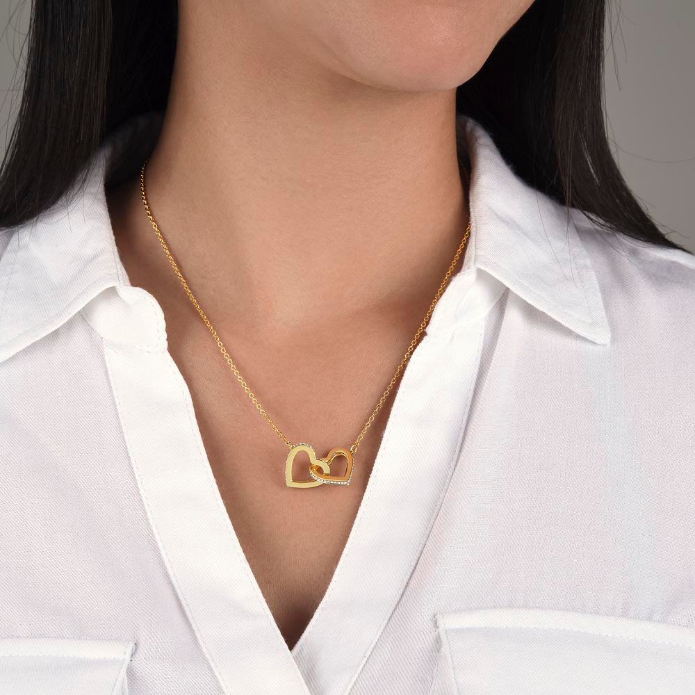 Interlocking Hearts Necklace (Necklace Only)