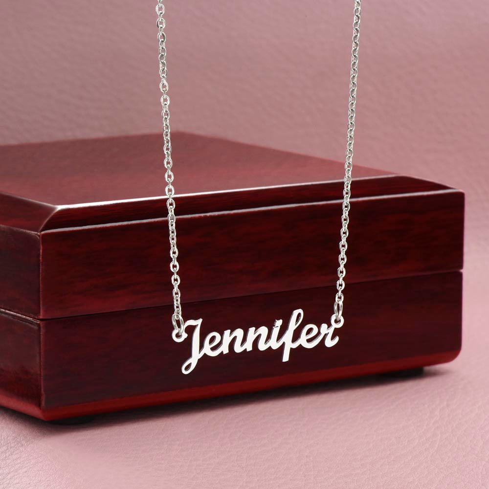 You Are Enough (Personalized Name Necklace)