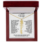 To My Wife | One Wish (Flower Name Necklace)