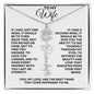 To My Wife | One Wish (Flower Name Necklace)