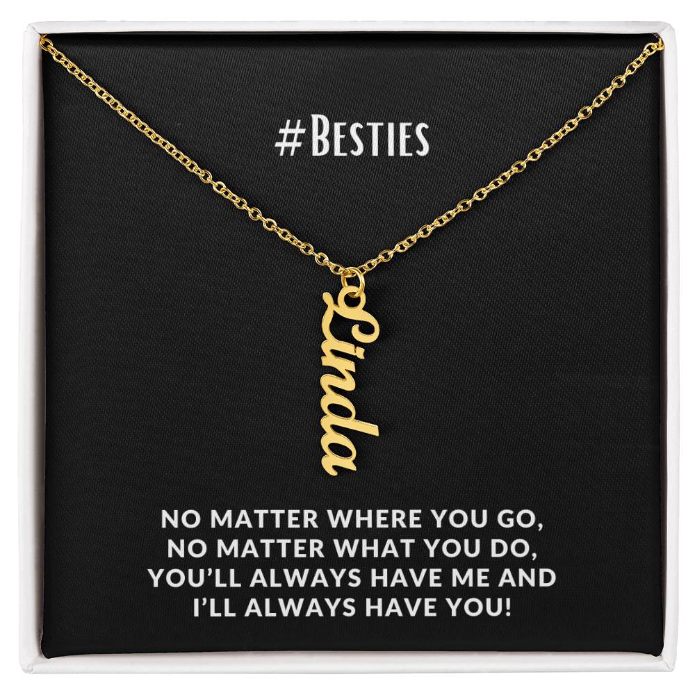 #Besties (Name Necklace)
