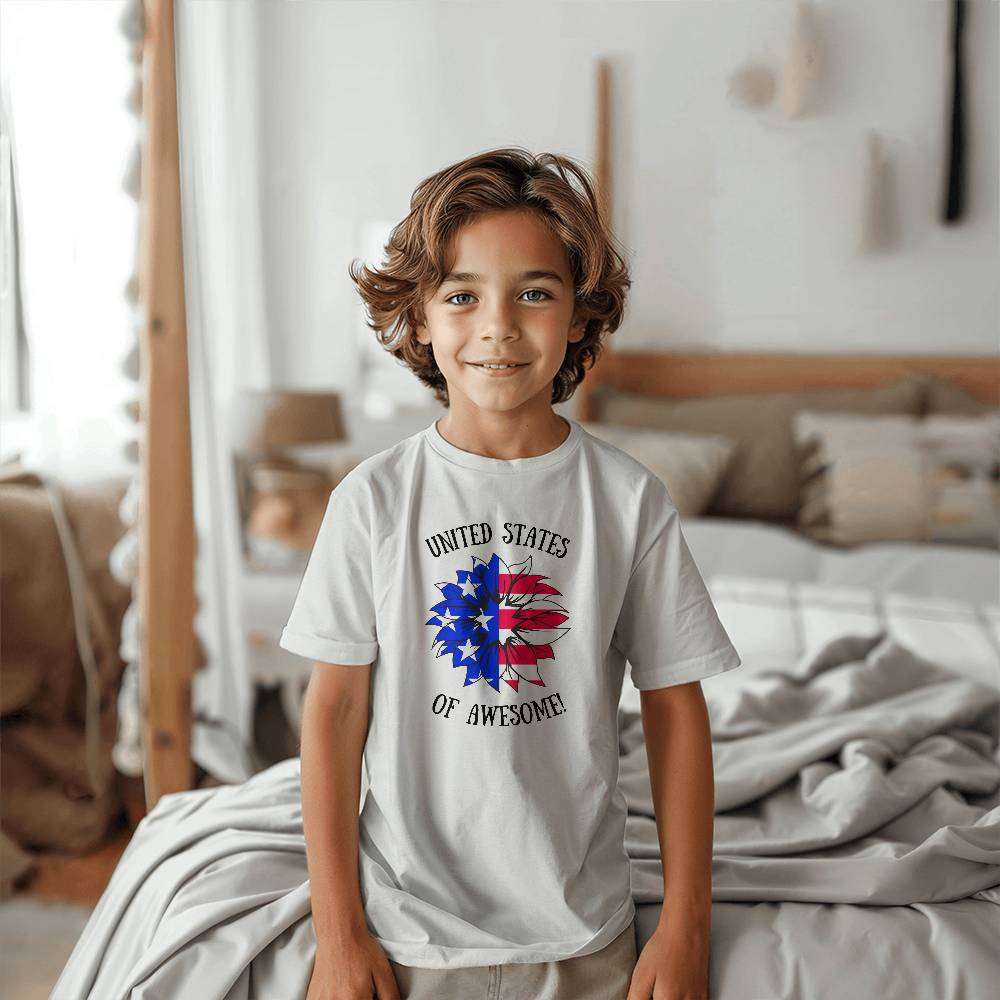 United States of Awesome! Kids T-shirt