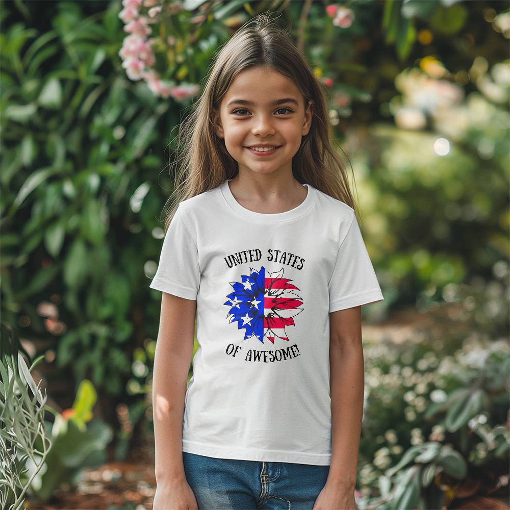 United States of Awesome! Kids T-shirt