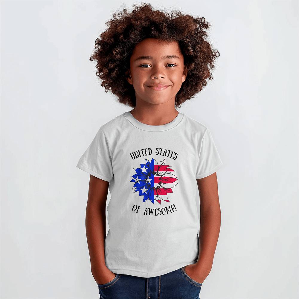 United States of Awesome! Kids T-shirt