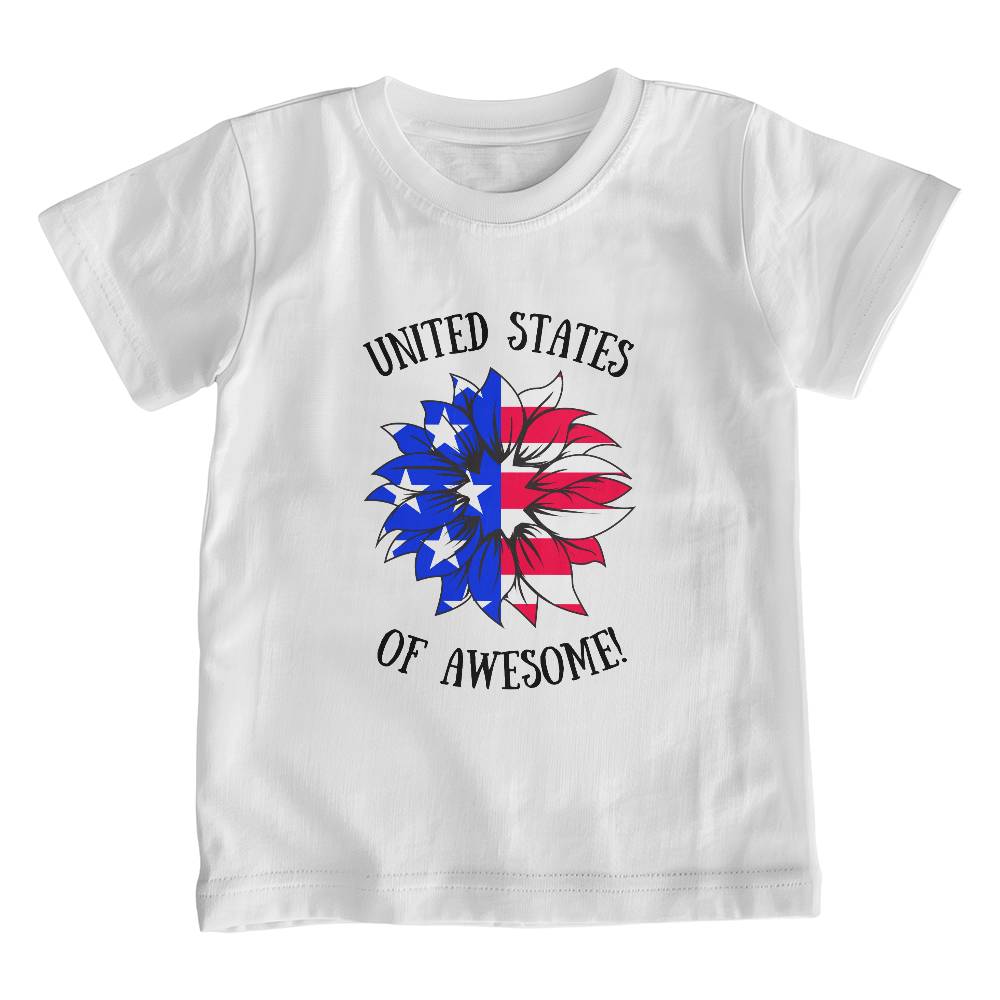 United States of Awesome! Kids T-shirt