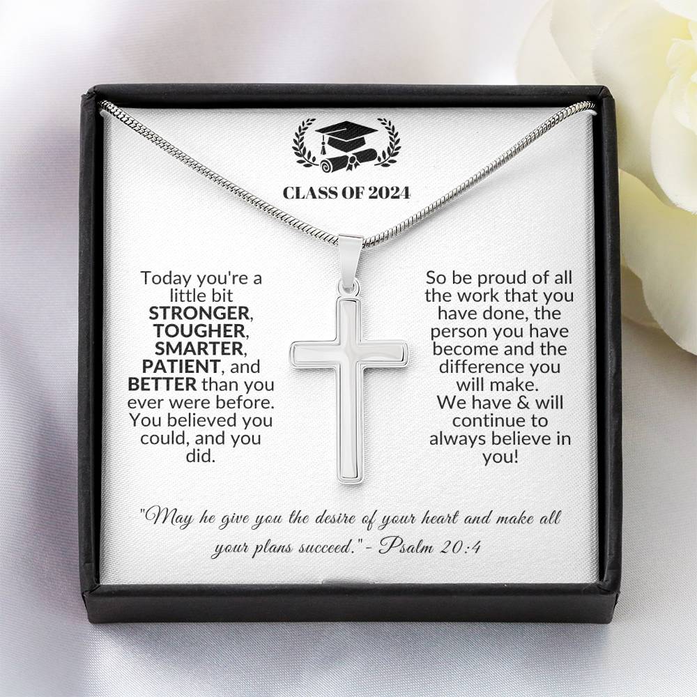 Class Of | Graduation Gift (Stainless Cross Necklace)