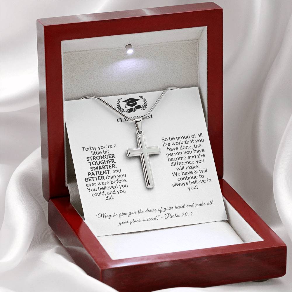 Class Of | Graduation Gift (Stainless Cross Necklace)