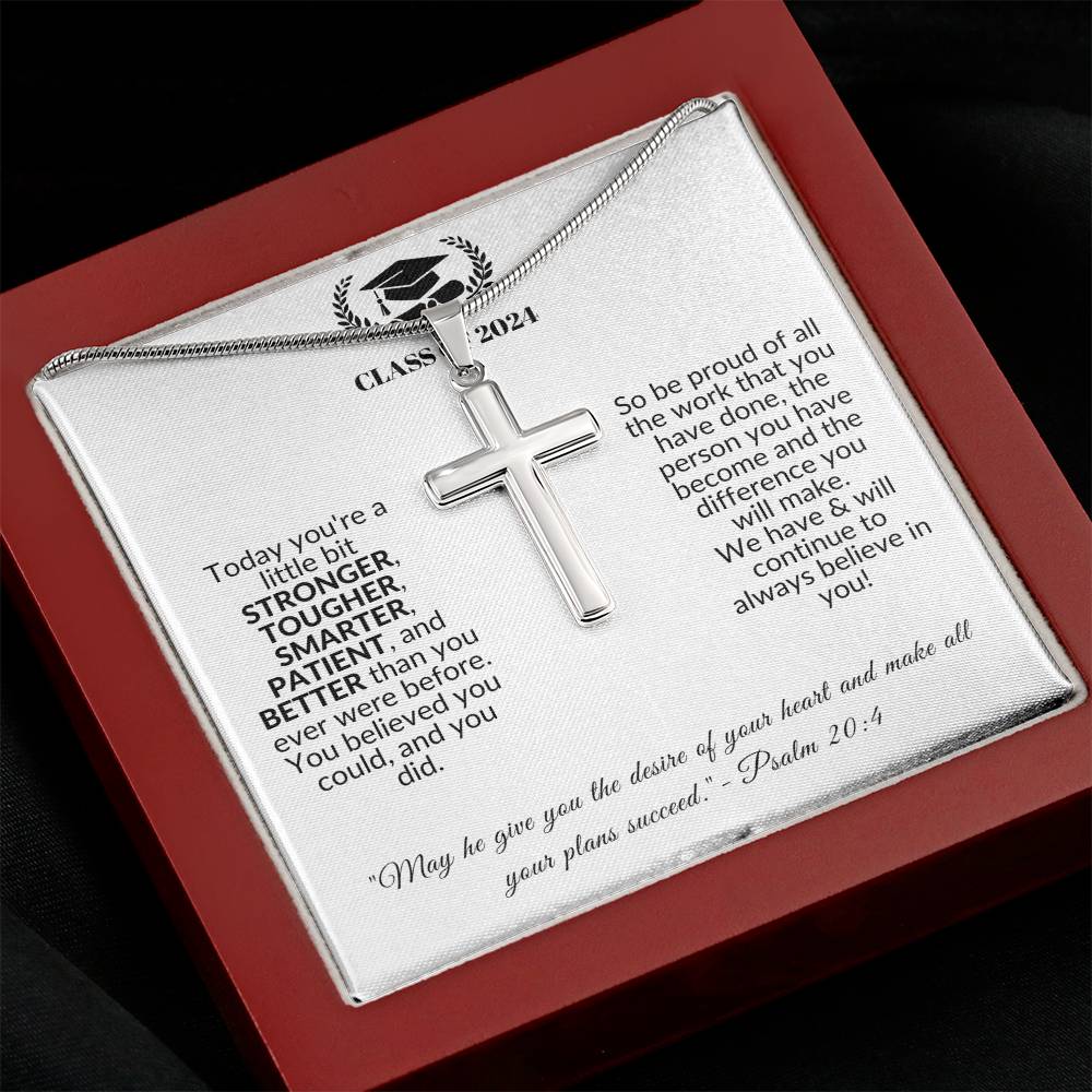 Class Of | Graduation Gift (Stainless Cross Necklace)