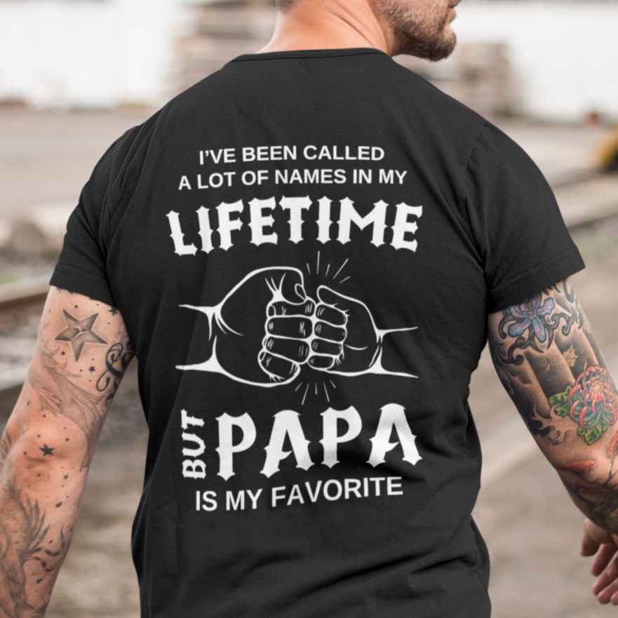 Papa Is My Favorite Name T-Shirt