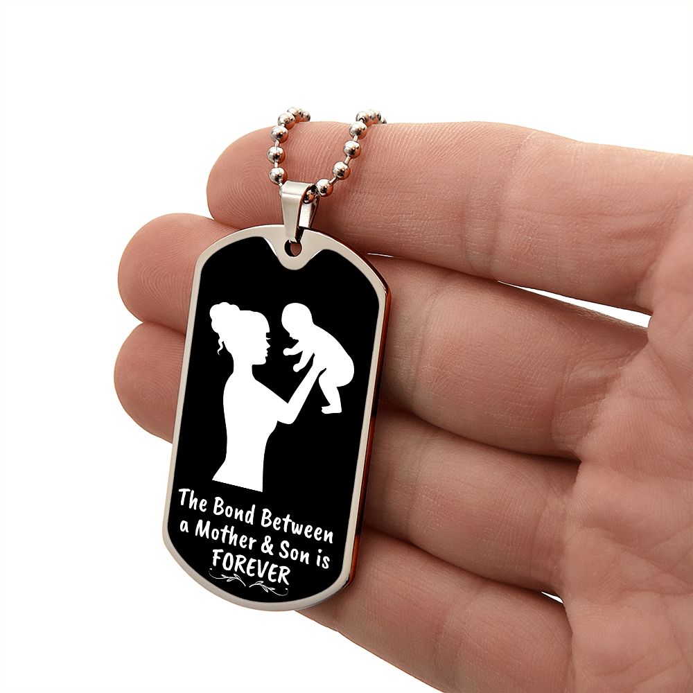 Mother & Son Bond (Dog Tag)