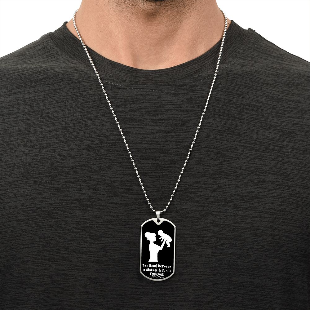Mother & Son Bond (Dog Tag)