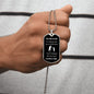 To My Dad | My Hero (Dog Tag)