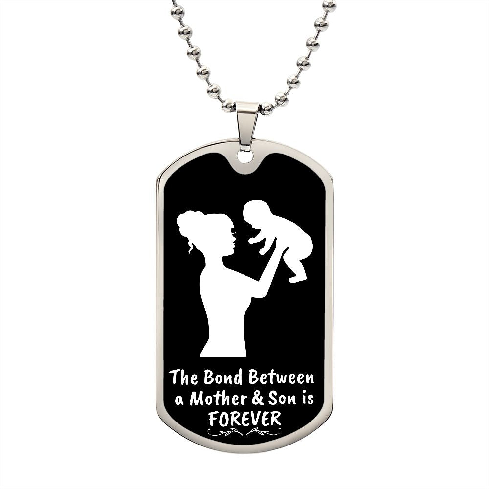 Mother & Son Bond (Dog Tag)
