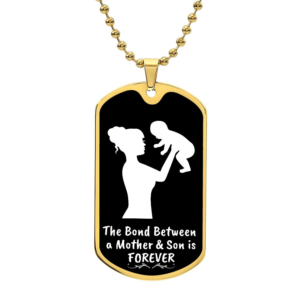 Mother & Son Bond (Dog Tag)