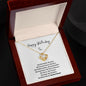 Happy Birthday Best Friend (Love Knot Necklace)