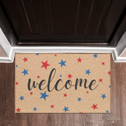 4th Of July Welcome Doormat