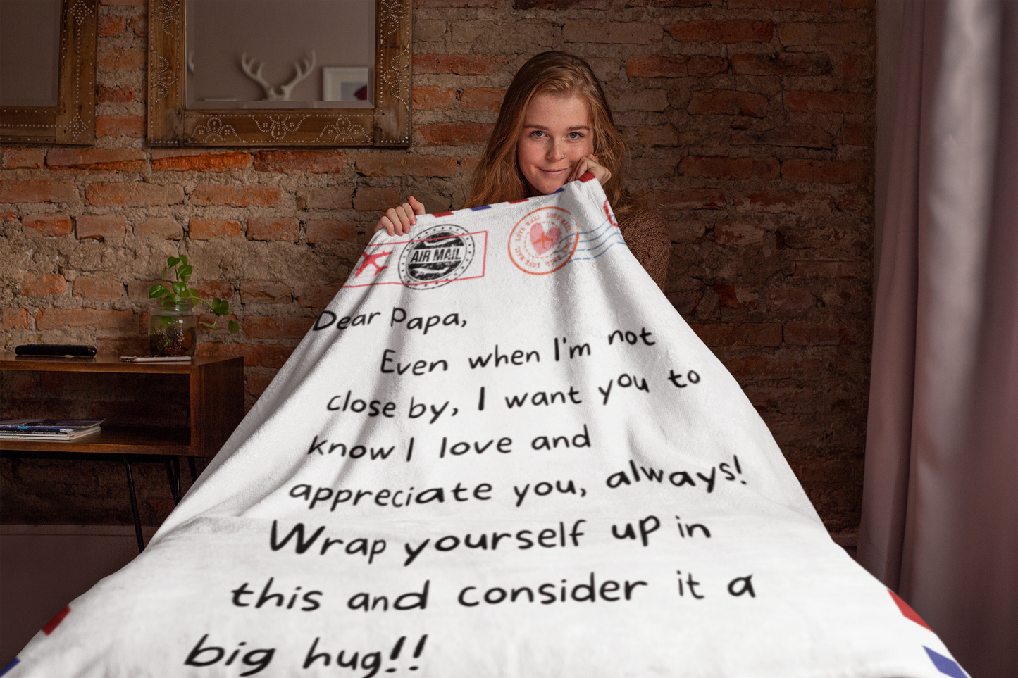 Dear Grandpa (Mail Blankets)