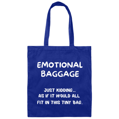 Emotional Baggage (Cotton Tote Bag)