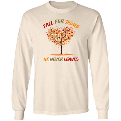 Fall For Jesus (Heart Tree LS Shirt)