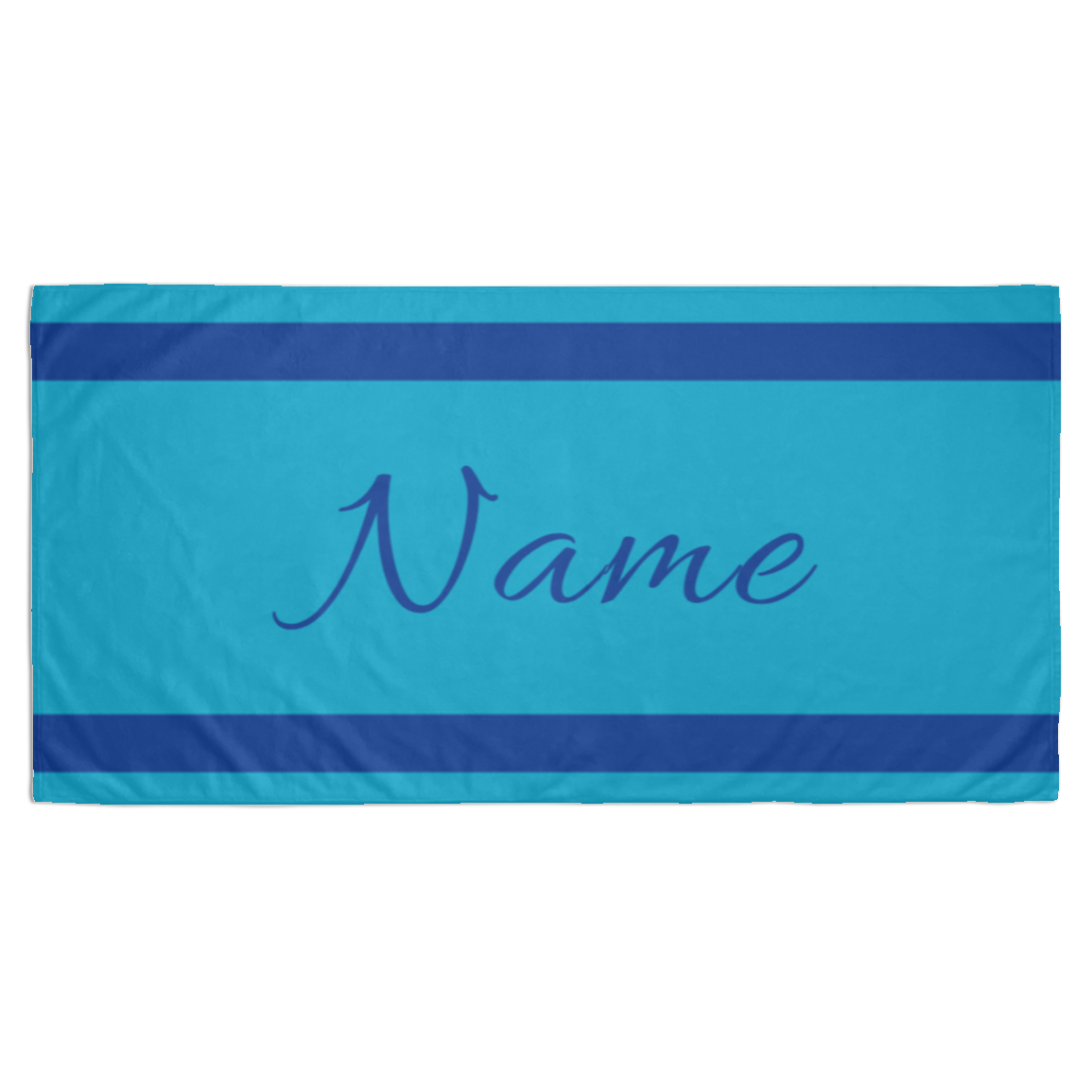 Large Custom Name Beach Towel (35x70)